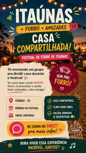 Casa para temporada em Itaúnas 