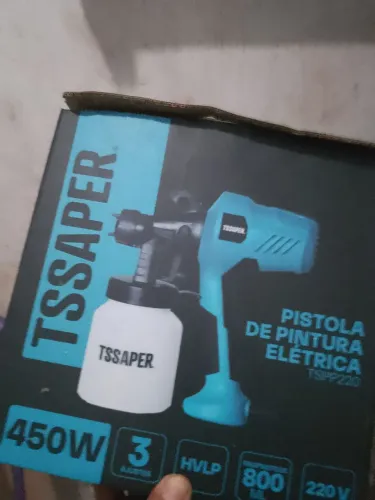 Pistola de ar elétrica