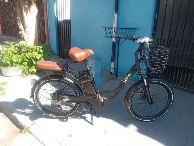 E BIKE L LEV c/ NOTA FISCAL (Aceito Troca p Bike mais Potência, dou volta)