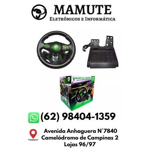 Volante De Vibração C/ Pedal E Cambio Gamer Pro Kp-5815a P/ Xbox 360 Ps3 Ps2 Pc Usb 