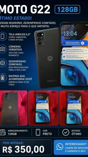 Celular moto g22