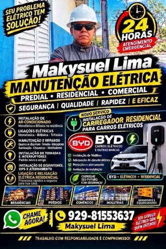ELETRICISTA PROFISSIONAL ? Instalações, Manutenções e Reparos