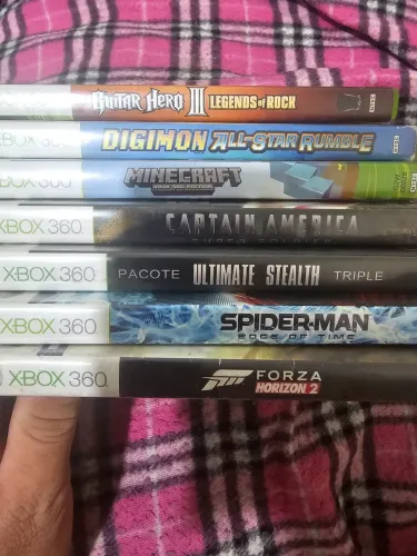 7 jogos Xbox 360
