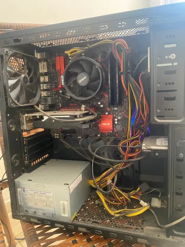 PC Gamer AMD Ryzen 5 1600, 16gb RAM, HD 1TB, RX 550 2Gb