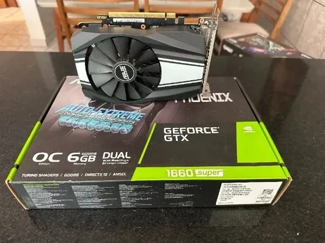 Placa de vídeo Nvidia Asus Phoenix GeForce GTX 16 Series GTX 1660 PH-GT