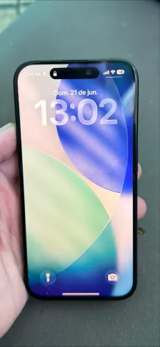 iPhone 15 pro tela trincada 