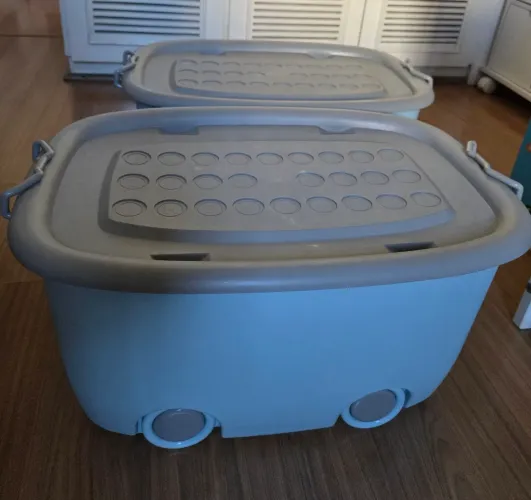 Caixa organizadora para brinquedos grande