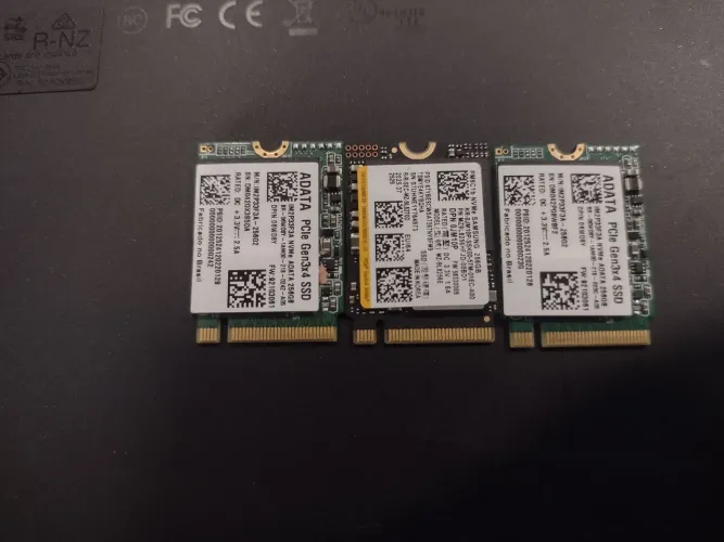 M2 3X4 256GB cada 250