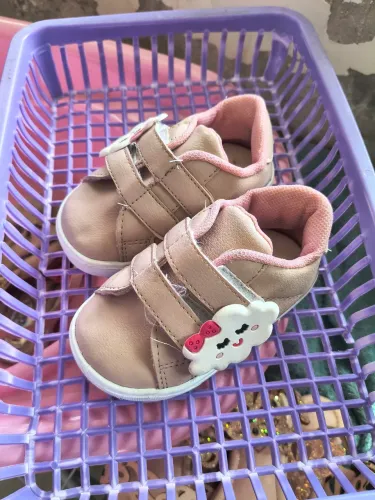 Sapato nuvens menina infantil Tam 20