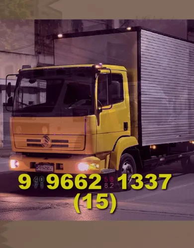 Frete rápido! Ligue agora: 15?9?99662?1337 - Transmudanças faz mudanças com segurança!