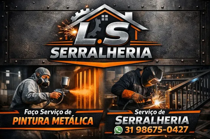 Serralheiro em geral serviço de pinturas metálicas 