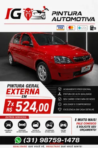 Pintura Automotiva Carro e Motos.