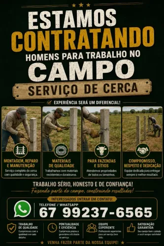 Estamos Contratando!