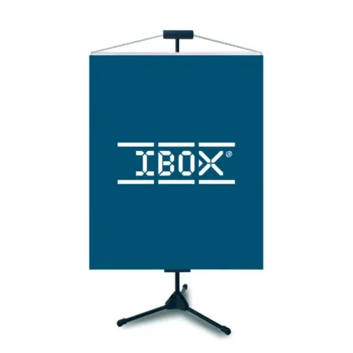 Suporte P/ Banner 1,3m à 2,40m Ibox H07004bk *ENTREGA GRÁTIS*
