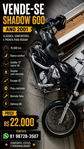 Honda shadow 600