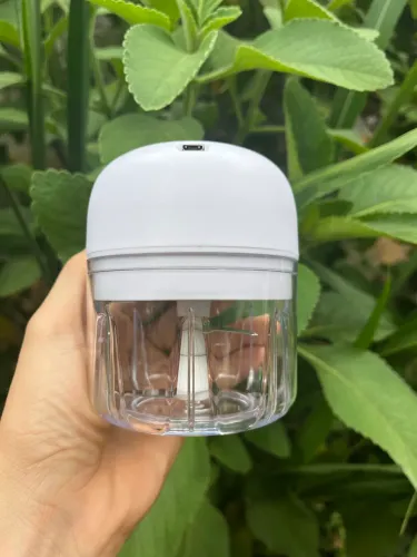 Mini Processador Triturador De Alimentos Eletrico USB - Produto Novo