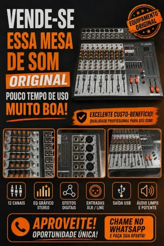 Vende-se uma Mesa de Som