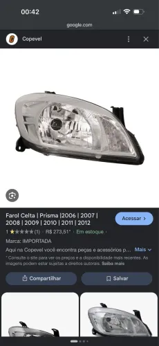 Farol celta pára-choque 
