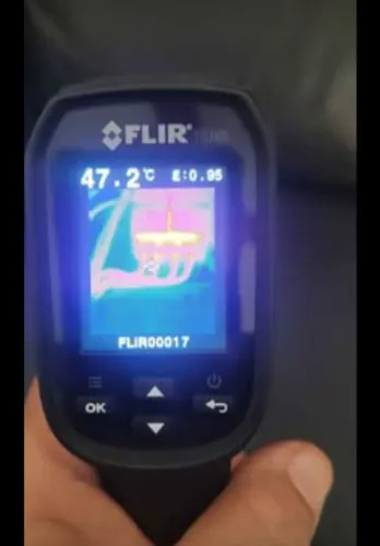 Câmera termografica Flir