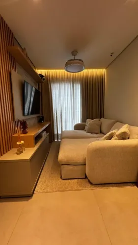 Apartamento para venda com 77 metros quadrados com 3 quartos