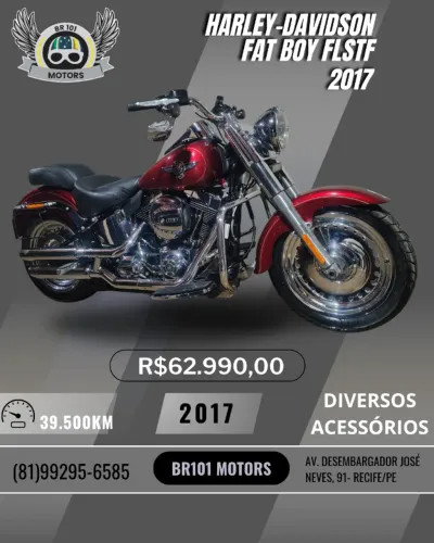 Harley-Davidson Fat Boy Flstf 2017