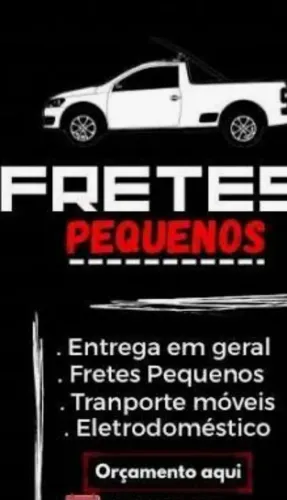 Pequenos ,fretes venda nova região