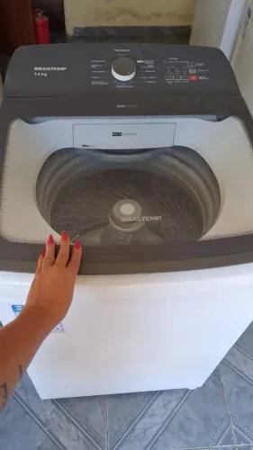 Máquina de lavar brastenp de 14kg 