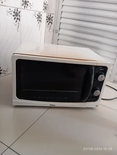 Forno elétrico Philco 48 litros está funcionando perfeitamente