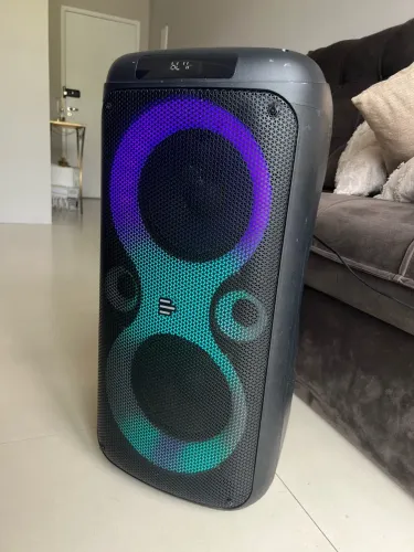 Caixa de Som Pulsebox 2 SP510 1100W RMS Bluetooth LED