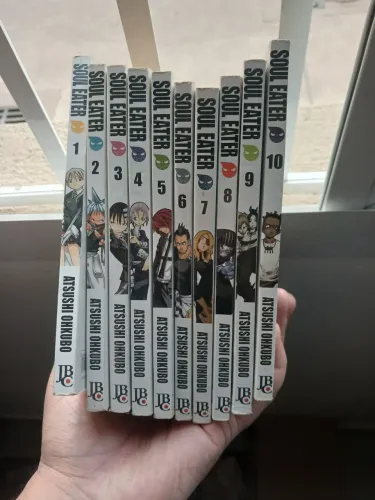 Mangás Soul Eater vol.1 ao 10