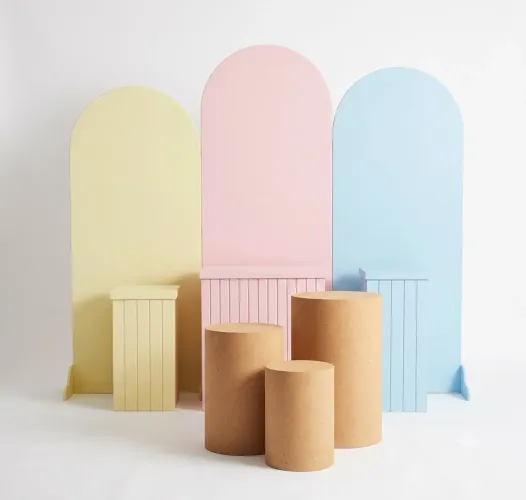 Kit de painéis e mesa para decoração de festa