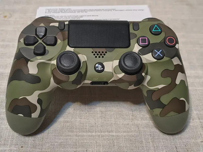 Controle Playstation 4 Camuflado Original, ótimo estado