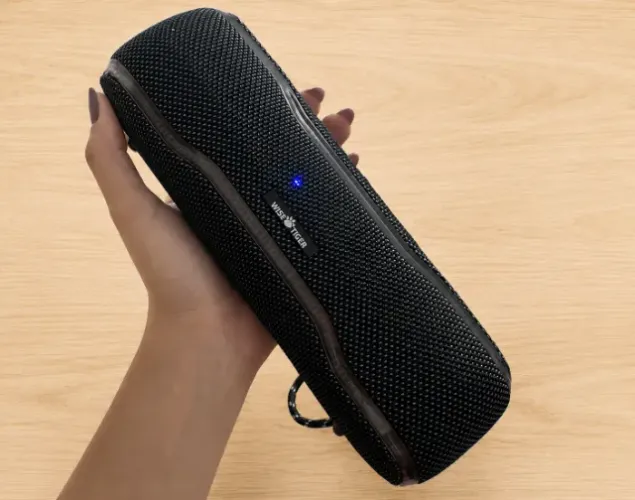 Caixa Som Bluetooth Wise Tiger 25w Ipx7 F10c Estéreo Rgb Nova, Lacrada a Pronta Entrega!!