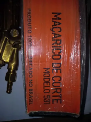 Maçarico,  caneta  e manômetro