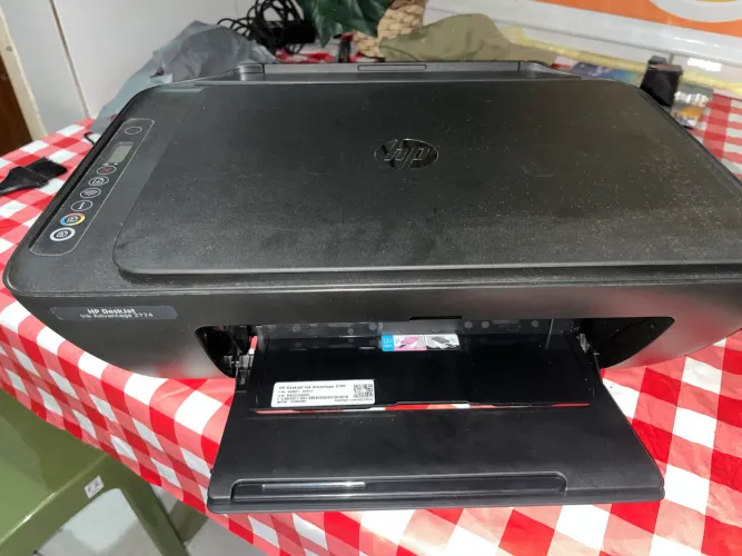 Impressora multifuncional HP DeskJet Ink Advantage 2774 - Seminova em perfeito estado