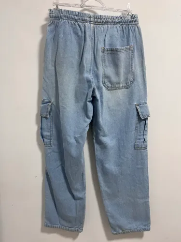 Calça cargo jeans