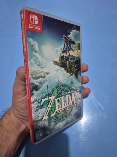 Jogo The Legend of Zelda Tears of the Kingdom mídia física