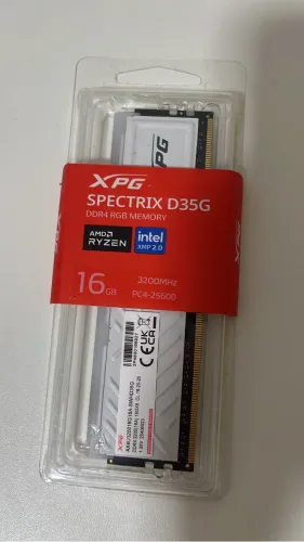 MEMÓRIA RAM XPG 16GB BRANCA NUNCA USADA