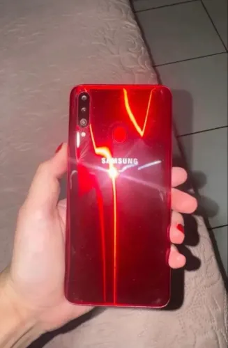 Galaxy A20S Vermelho (SEMI NOVO)