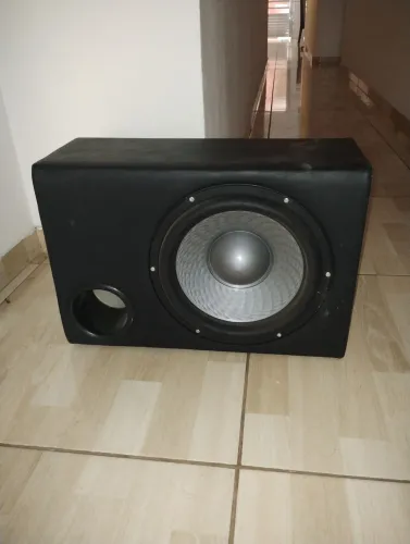 Bravox uxp 500 wrms 15 polegadas + módulo amplificador 600 rms
