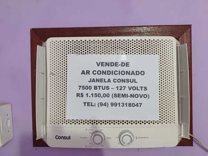 Ar condicionado de janela Consul