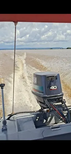 Motor 40hp yamaha partida elétrica