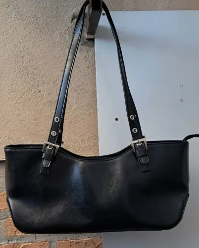 Bolsa baguete preta
