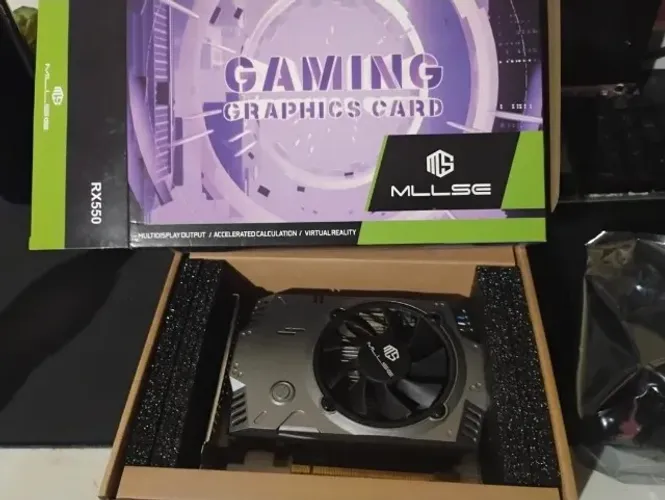 placa de vídeo RX 550 4GB
