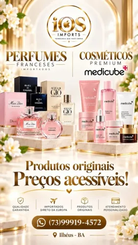 Vendemos Perfumes Importados e Cosméticos Medicube