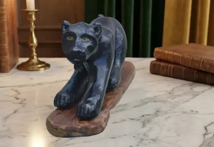 Pantera Negra Artesanal  Peça Única