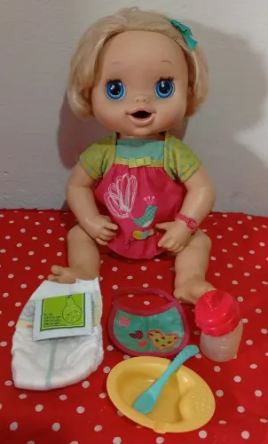  Baby Alive Funcionando Perfeitamente + Acessórios Originais