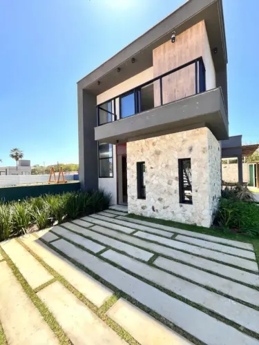 Casas Duplex de Alto Padrão no Eusébio 134m² | 3 ou 4 Suítes | Lazer Completo