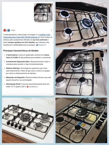 Fogão de 5 bocas para vender