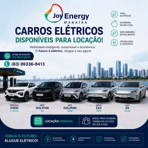 ALUGO CARROS ELETRÍCOS PARA MOTORISTA DE APP, UBER, 99 ...